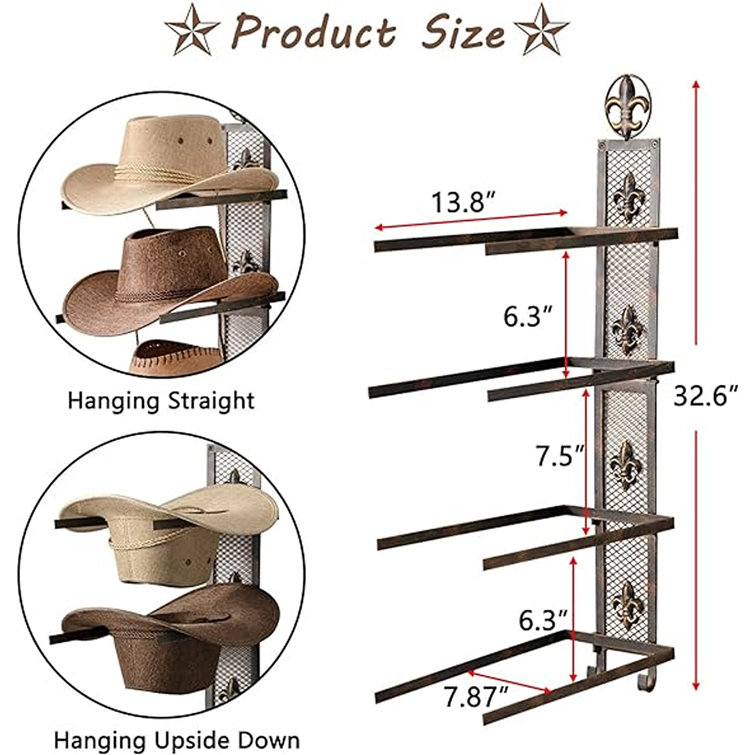 Williston Forge Jarrette Steel 4 Hook Wall Mounted Coat Rack